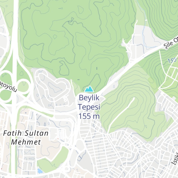 Map of Beylik Tepesi