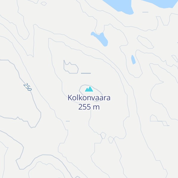 Map of Kolkonvaara