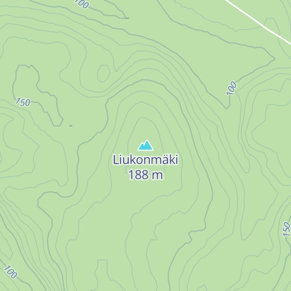 Map of Liukonmäki