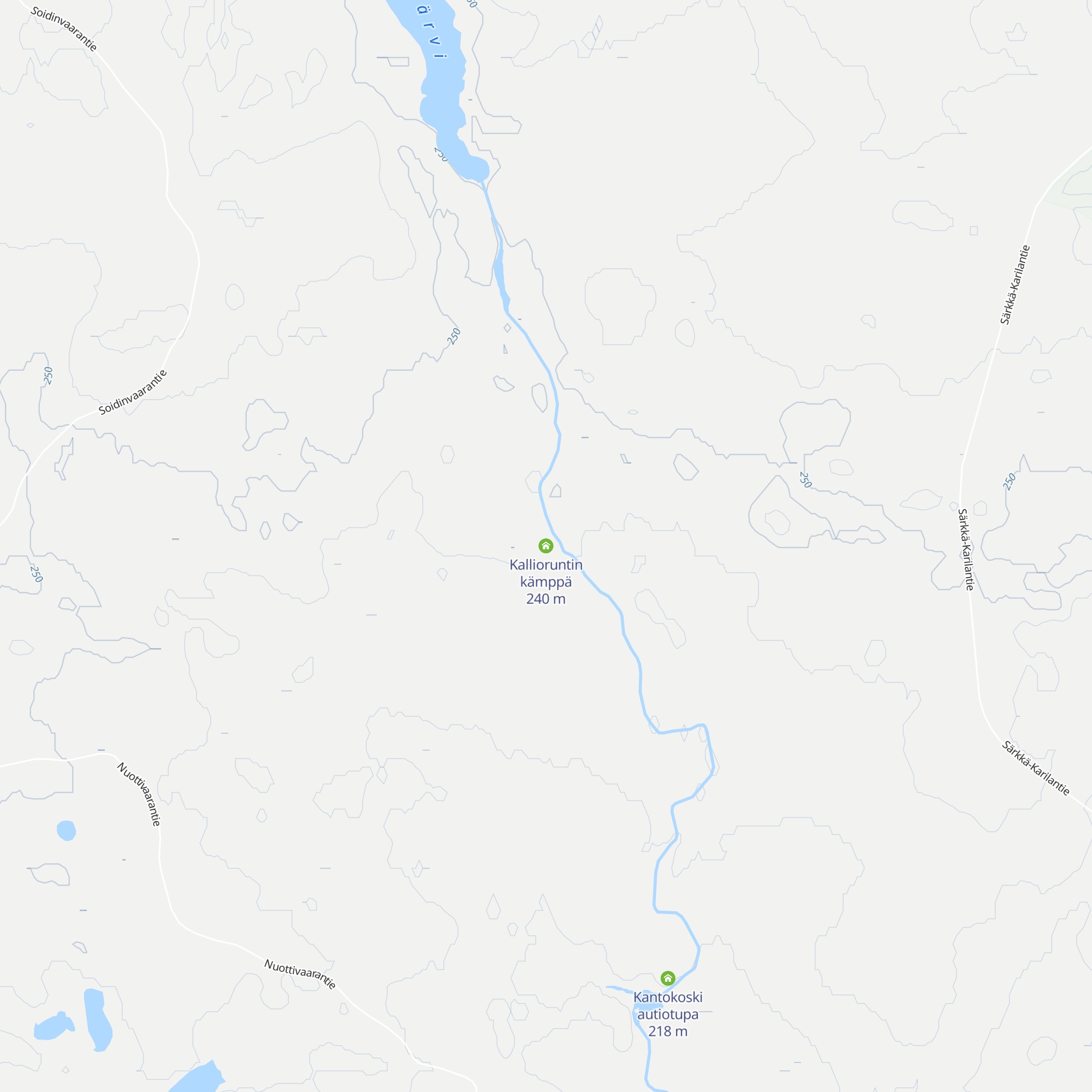 Kallioruntin kämppä map