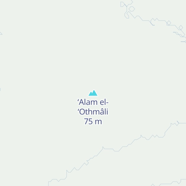 Map of ‘Alam el-‘Othmâli