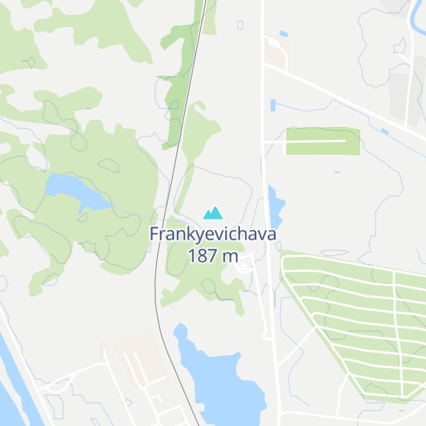 Map of Frankyevichava