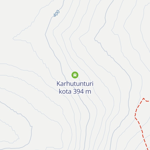 Map of Karhutunturi kota