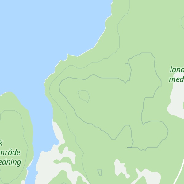 Map of Gjeddeåsen