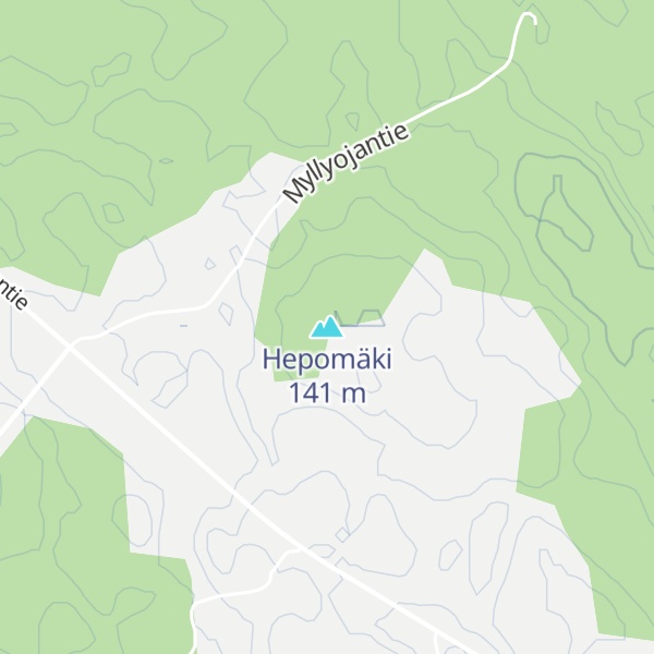 Map of Hepomäki