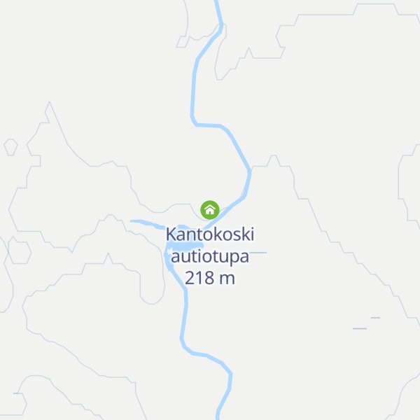 Map of Kantokoski autiotupa