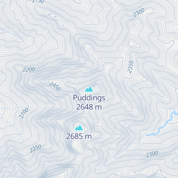 Map of Puddings