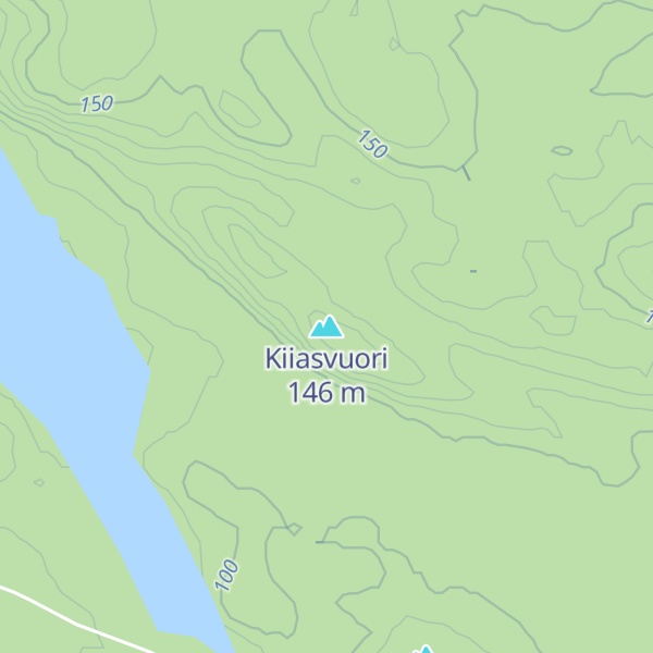 Map of Kiiasvuori
