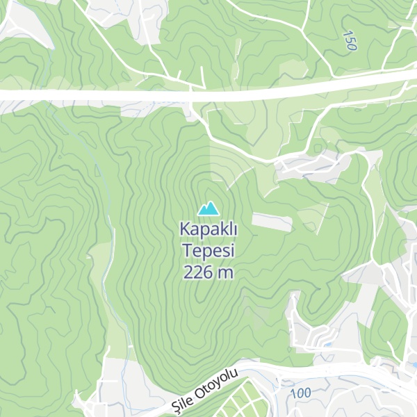 Map of Kapaklı Tepesi