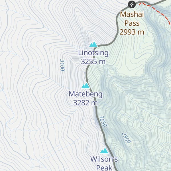 Map of Matebeng
