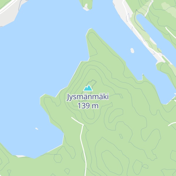 Map of Jysmänmäki