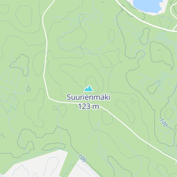 Map of Suurienmäki