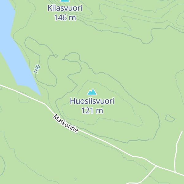 Map of Huosiisvuori