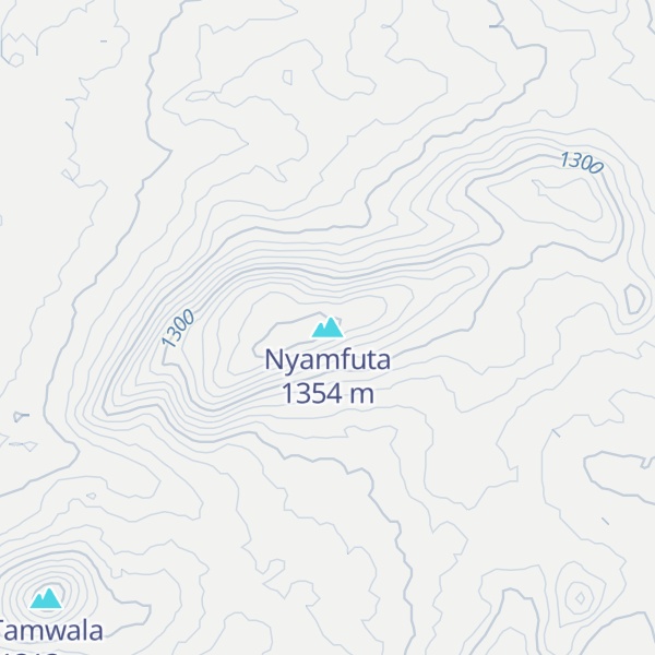 Map of Nyamfuta
