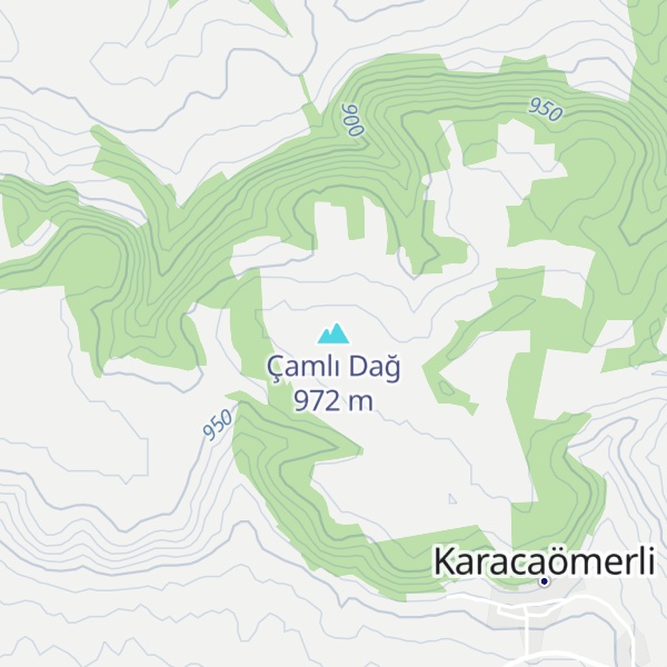 Map of Çamlı Dağ