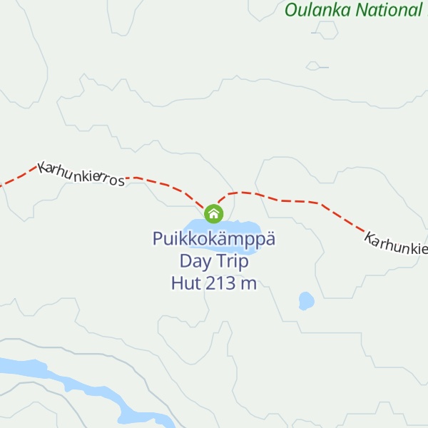 Map of Puikkokämppä Day Trip Hut
