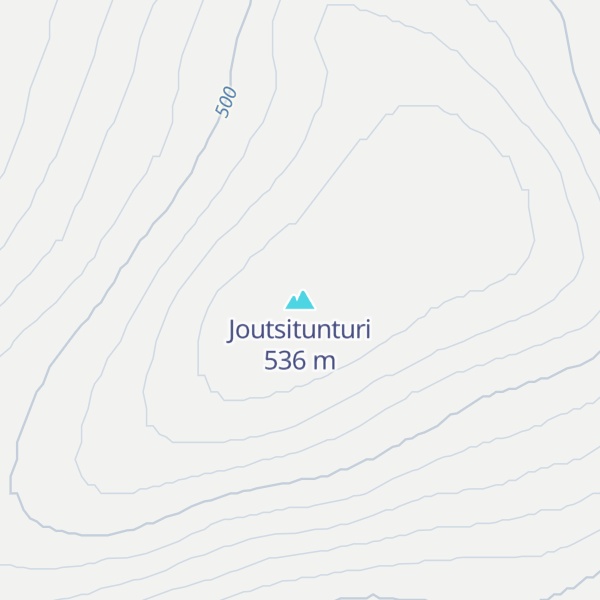 Map of Joutsitunturi