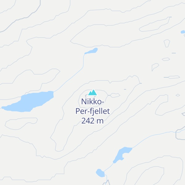Map of Nikko-Per-fjellet
