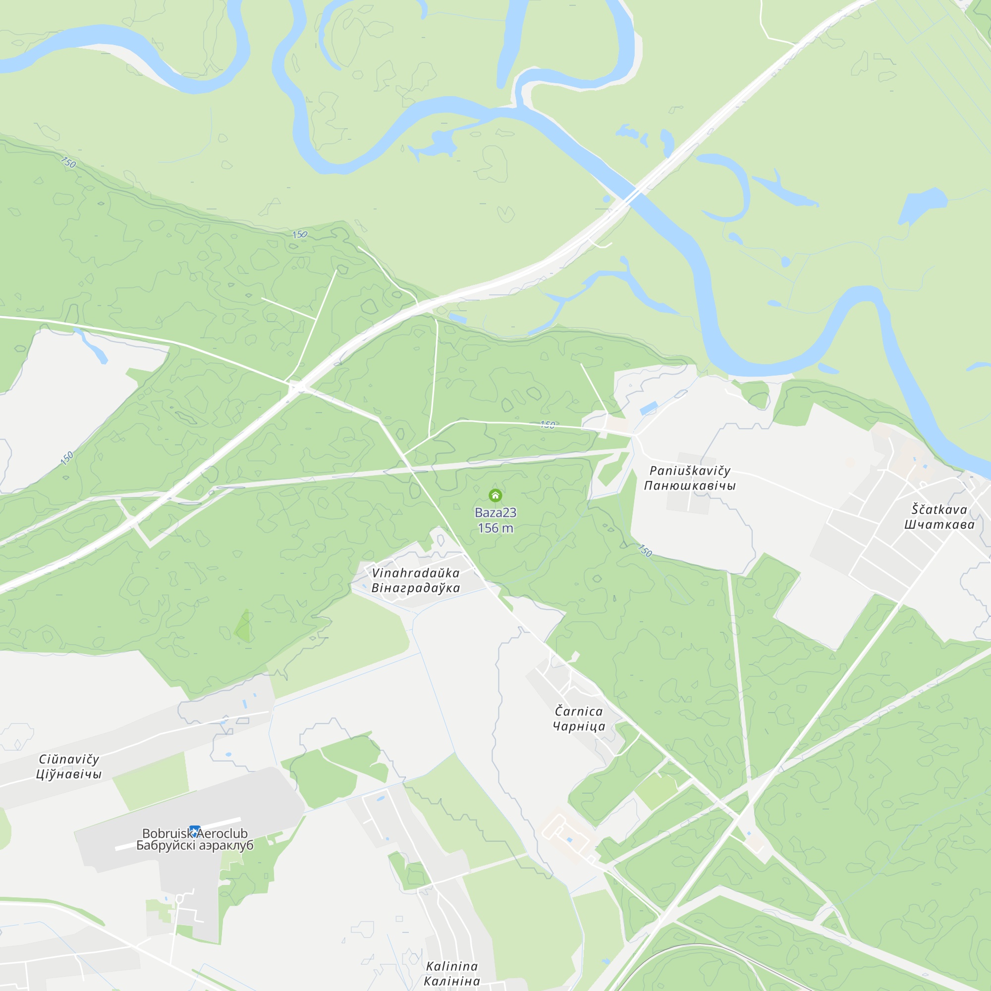 Baza23 map