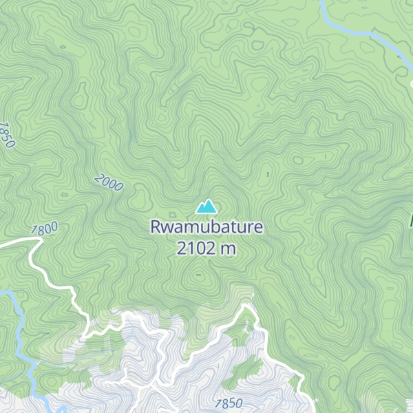 Map of Rwamubature