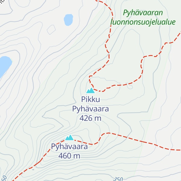 Map of Pikku Pyhävaara