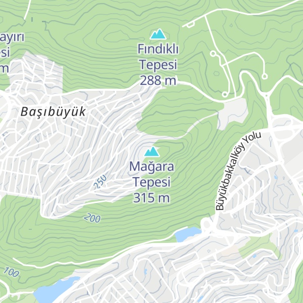Map of Mağara Tepesi