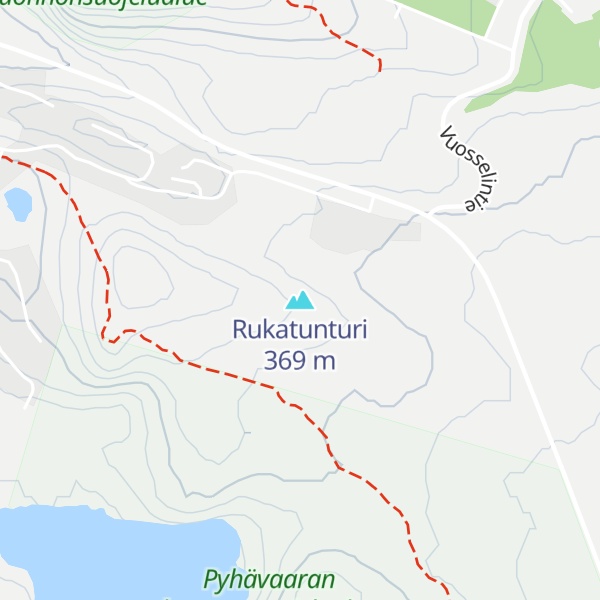 Map of Rukatunturi