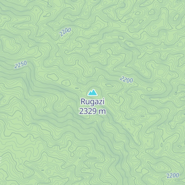 Map of Rugazi