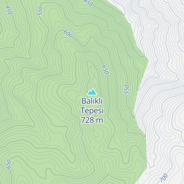Map of Balıklı Tepesi