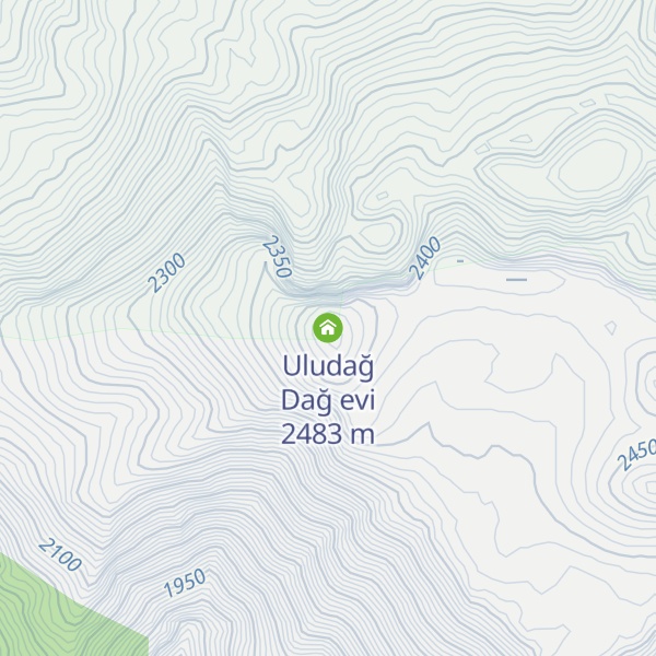 Map of Uludağ Dağ evi