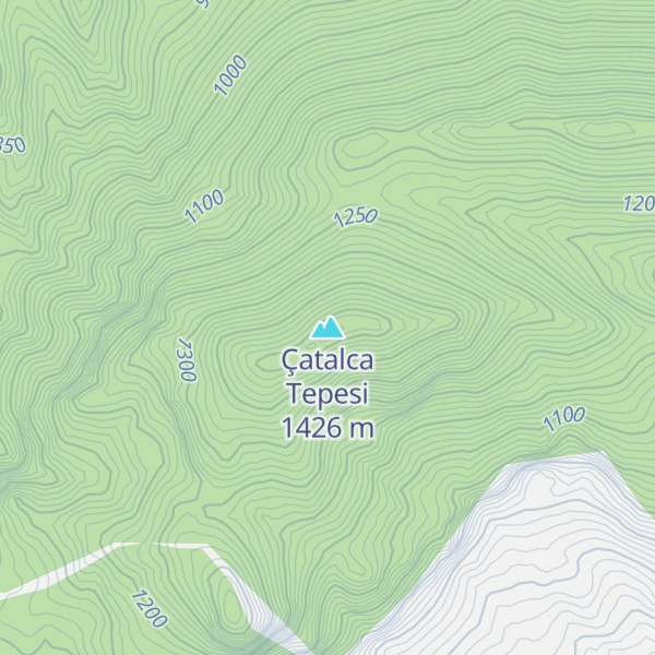 Map of Çatalca Tepesi
