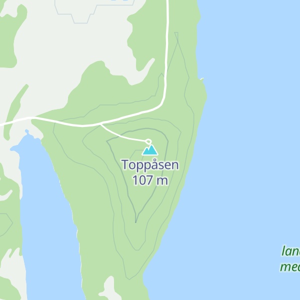 Map of Toppåsen