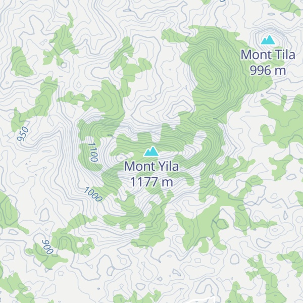 Map of Mont Yila