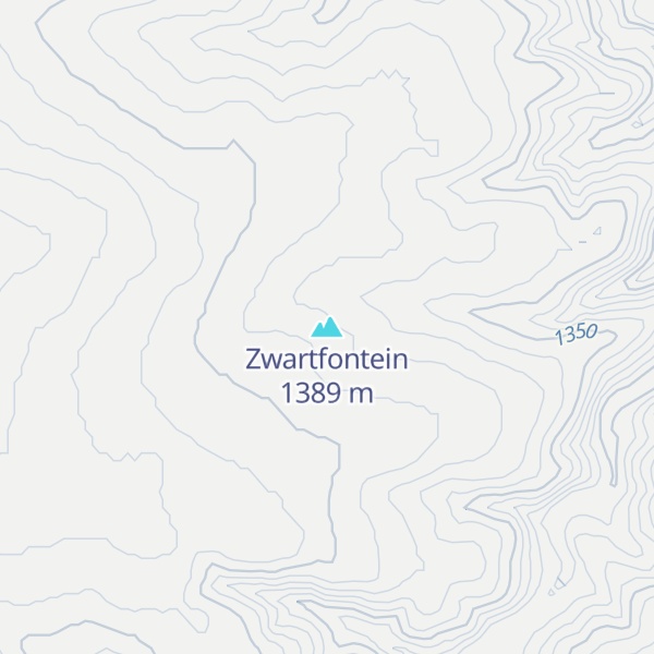 Map of Zwartfontein