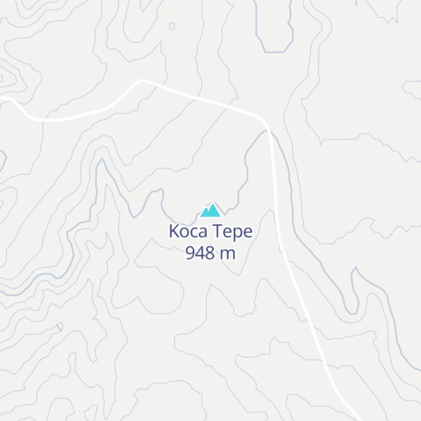 Map of Koca Tepe