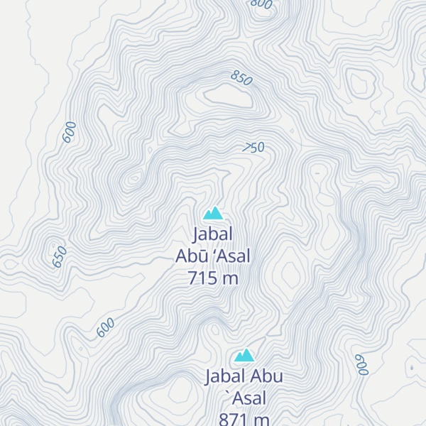 Map of Jabal Abū ‘Asal