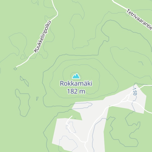 Map of Rokkamäki