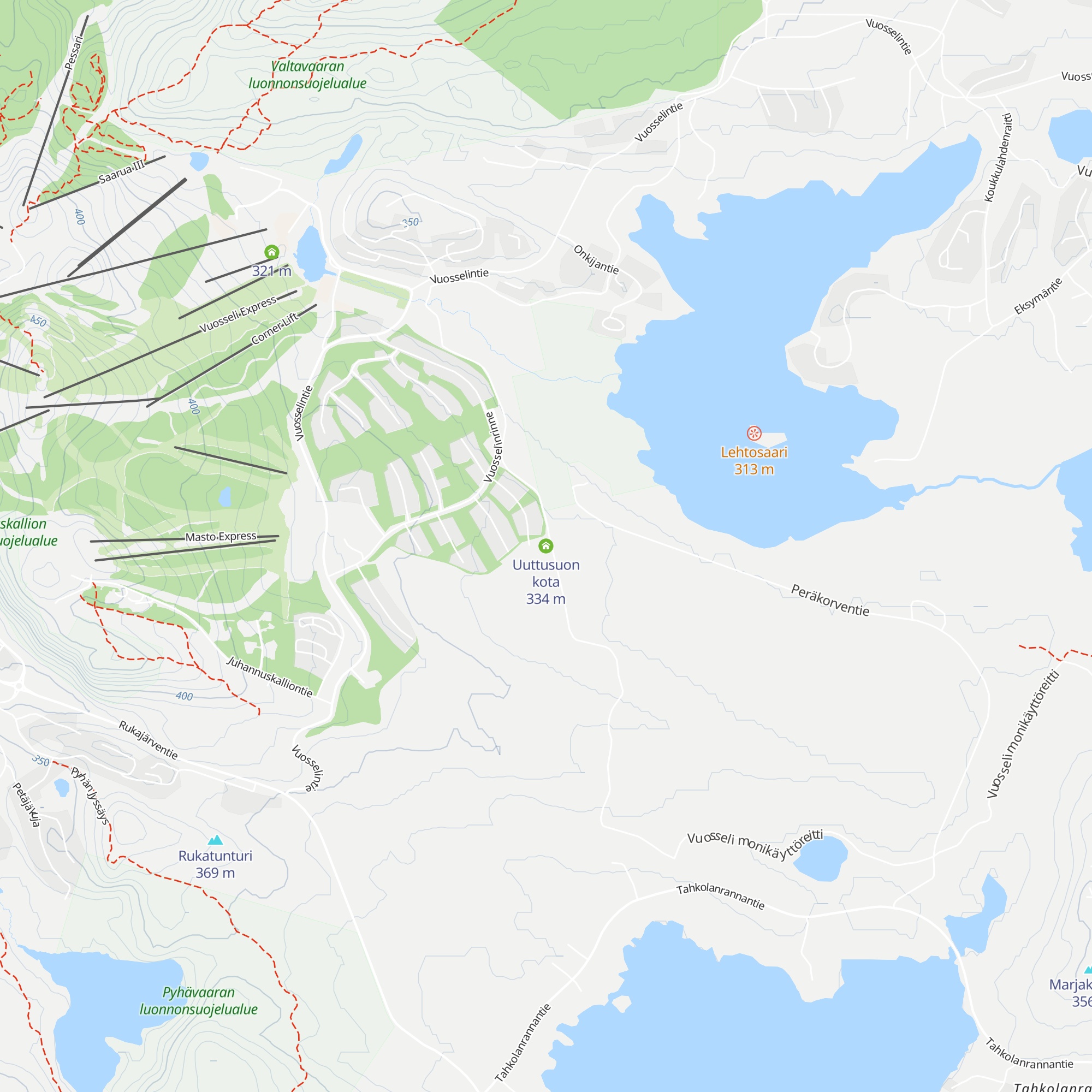 Uuttusuon kota map