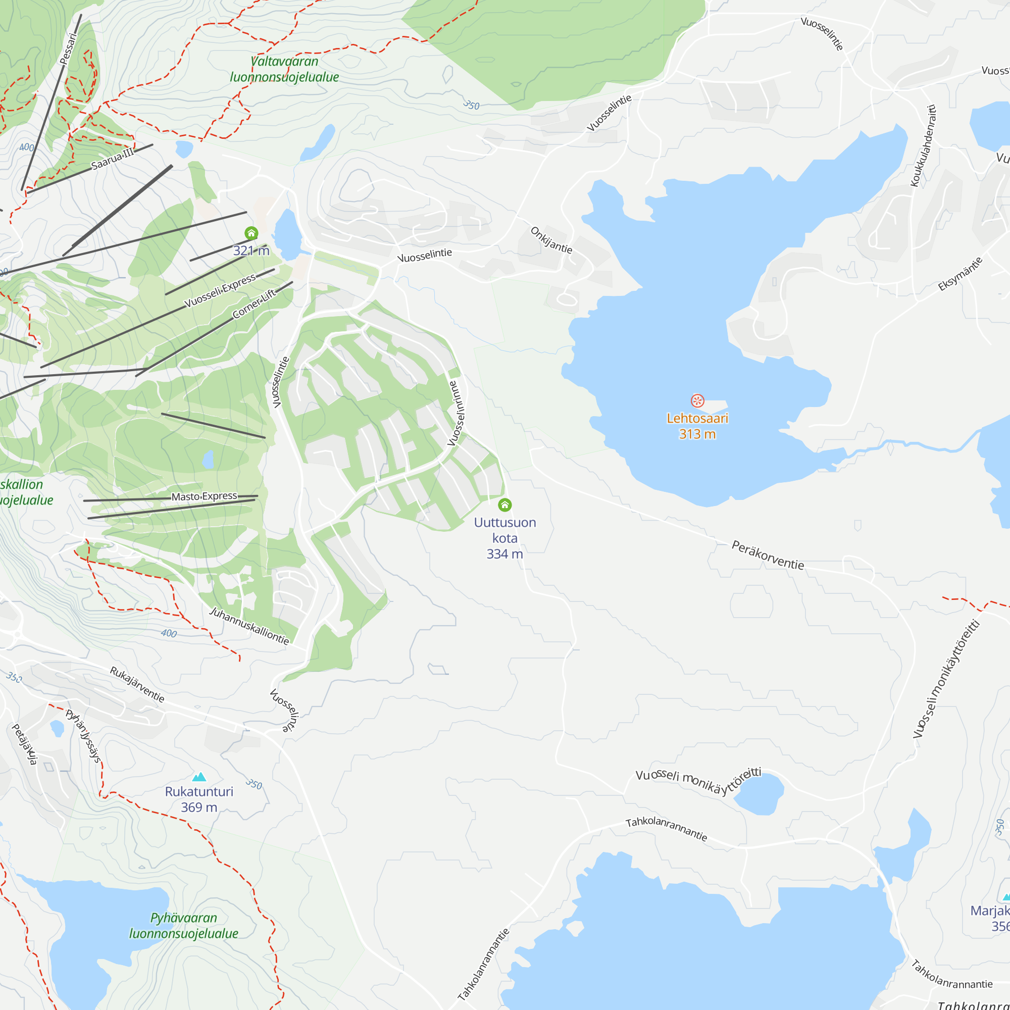 Uuttusuon kota map