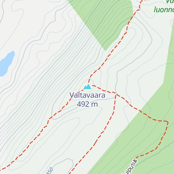 Map of Valtavaara
