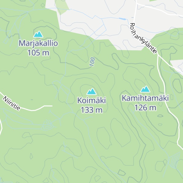 Map of Koimäki