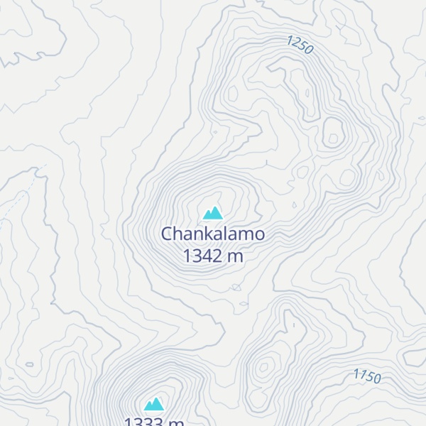 Map of Chankalamo