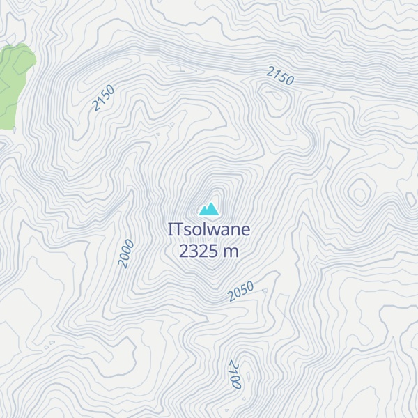 Map of ITsolwane