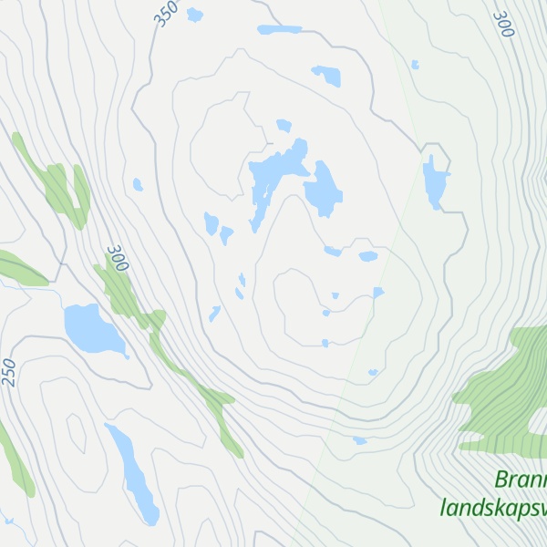 Map of Gánddačohkka