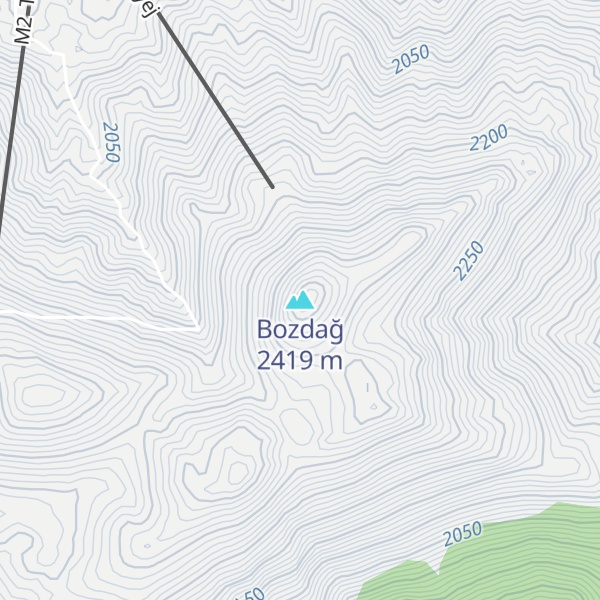 Map of Bozdağ
