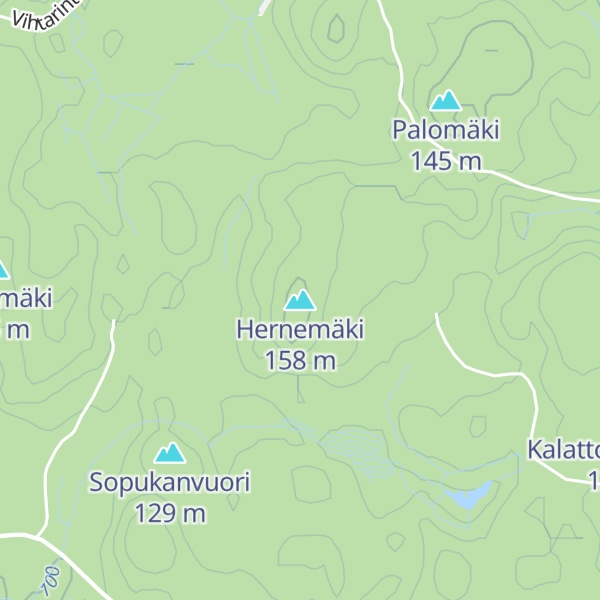 Map of Hernemäki