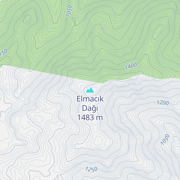 Map of Elmacık Dağı