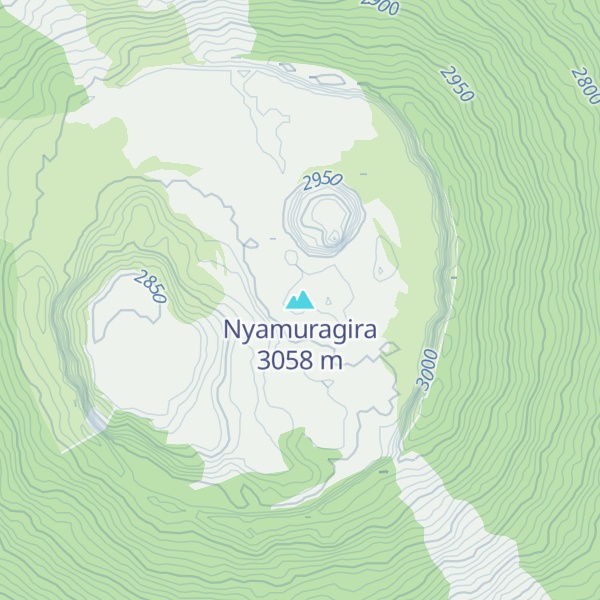Map of Nyamuragira