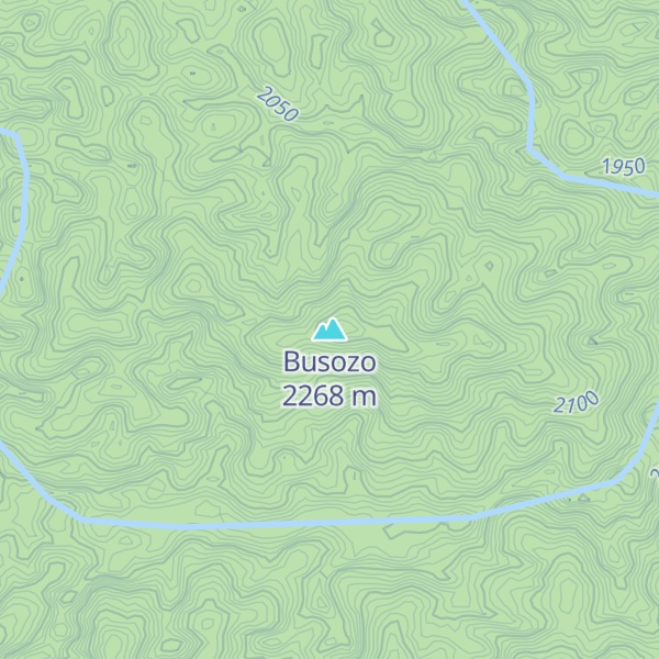 Map of Busozo