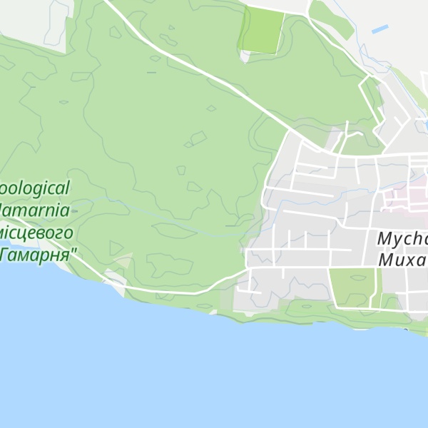 Map of Boikova Hora